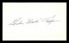 Gordon "Babe" Phelps Autographed 3x5 Index Card Brooklyn Dodgers SKU #174227
