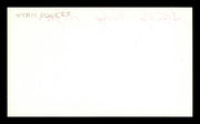 Stan Rogers Autographed 3x5 Index Card Brooklyn Dodgers SKU #174238