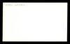 Stan Wasiak Autographed 3x5 Index Card Brooklyn Dodgers "Luck Always" SKU #174277