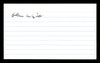 Glenn Wright Autographed 3x5 Index Card Brooklyn Dodgers SKU #174288