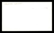 Glenn Wright Autographed 3x5 Index Card Brooklyn Dodgers SKU #174288