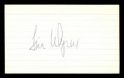 Jim Wynn Autographed 3x5 Index Card Houston Astros, Los Angeles Dodgers SKU #174290