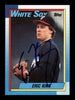 Eric King Autographed 1990 Topps Card #786 Chicago White Sox SKU #183740