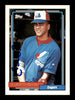 Gilberto Reyes Autographed 1992 Topps Card #286 Montreal Expos SKU #183778