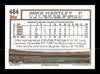 Mike Hartley Autographed 1992 Topps Card #484 Philadelphia Phillies SKU #183787