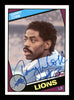 Garry Cobb Autographed 1984 Topps Rookie Card #252 Detroit Lions SKU #176188