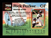 Rick Parker Autographed 1992 Stadium Club Card #769 Houston Astros SKU #183866