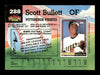 Scott Bullett Autographed 1992 Stadium Club Card #288 Pittsburgh Pirates SKU #183867