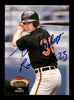 Tim Hulett Autographed 1992 Stadium Club Card #104 Baltimore Orioles SKU #183872
