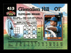 Glenallen Hill Autographed 1992 Stadium Club Card #413 Cleveland Indians SKU #183877