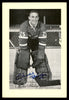 Charlie Hodge Autographed 1944-63 Beehive Group 2 4.5x6.5 Photo Montreal Canadiens SKU #176529
