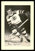 Jerry Toppazzini Autographed 1944-63 Beehive Group 2 4.5x6.5 Photo Boston Bruins SKU #176792