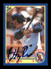 Bobby Rose Autographed 1990 Score Rookie Card #604 California Angels SKU #183915