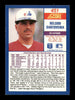 Nelson Santovenia Autographed 1990 Score Card #451 Montreal Expos SKU #183923