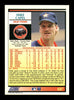 Mike Capel Autographed 1992 Score Card #687 Houston Astros SKU #183956