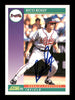 Rico Rossy Autographed 1992 Score Rookie Card #817 Atlanta Braves SKU #183957
