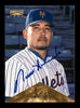 Juan Acevedo Autographed 1996 Pinnacle Card #324 New York Mets SKU #183997