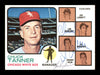 Chuck Tanner & Johnny Sain Autographed 1973 Topps Card #356 Chicago White Sox SKU #167569