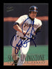 Scott Livingstone Autographed 1993 Fleer Ultra Card #560 San Diego Padres SKU #184011