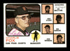 Charlie Fox & Joe Amalfitano Autographed 1973 Topps Card #252 San Francisco Giants SKU #167602