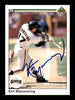 Kirt Manwaring Autographed 1990 Upper Deck Card #457 San Francisco Giants SKU #184038