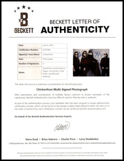 Chickenfoot Autographed 11x14 Photo Band Signed By All 4 Including Sammy Hagar Beckett BAS #AC95466