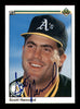 Scott Hemond Autographed 1990 Upper Deck Card #727 Oakland A's SKU #184045