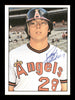 Dave Collins Autographed 1975 SSPC Rookie Card #191 California Angels SKU #172458