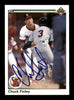 Chuck Finley Autographed 1990 Upper Deck Card #667 California Angels SKU #184047