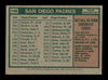 John McNamara & Brent Strom Autographed 1975 Topps Card #146 San Diego Padres SKU #167706