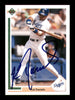 Kal Daniels Autographed 1991 Upper Deck Card #166 Los Angeles Dodgers SKU #184143