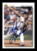 Mike Gardiner Autographed 1992 Upper Deck Card #588 Boston Red Sox SKU #184203