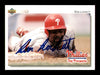 Ron Lockett Autographed 1992 Upper Deck Minor League Rookie Card #231 Philadelphia Phillies SKU #184219