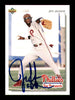 Jeff Jackson Autographed 1992 Upper Deck Minor League Rookie Card #301 Philadelphia Phillies SKU #184220