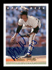 Alan Mills Autographed 1993 Upper Deck Card #312 Baltimore Orioles SKU #184300
