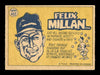 Felix Millan Autographed 1970 O-Pee-Chee Card #452 Atlanta Braves SKU #169118