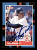 John Marzano Autographed 1988 Donruss Card #421 Boston Red Sox SKU #184393