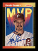 Kevin Gross Autographed 1989 Donruss Card #BC-12 Philadelphia Phillies SKU #184419