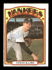 Steve Kline Autographed 1972 O-Pee-Chee Card #467 New York Yankees SKU #169198