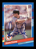 Steve Finley Autographed 1991 Donruss Card #355 Baltimore Orioles SKU #184511