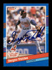 Sergio Valdez Autographed 1991 Donruss Card #344 Cleveland Indians SKU #184515