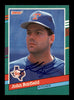 John Barfield Autographed 1991 Donruss Card #688 Texas Rangers SKU #184518