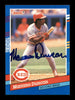 Mariano Duncan Autographed 1991 Donruss Card #309 Cincinnati Reds SKU #184520