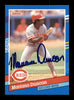 Mariano Duncan Autographed 1991 Donruss Card #309 Cincinnati Reds SKU #184521