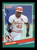 Felix Jose Autographed 1991 Donruss Card #656 St. Louis Cardinals SKU #184526
