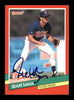Scott Leius Autographed 1991 Donruss The Rookies Rookie Card #4 Minnesota Twins SKU #184537