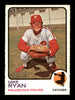 Mike Ryan Autographed 1973 O-Pee-Chee Card #467 Philadelphia Phillies SKU #169279