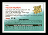 Hector Fajardo Autographed 1992 Donruss Rookie Card #419 Texas Rangers SKU #184569