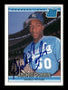 Archie Corbin Autographed 1992 Donruss Rookie Card #400 Kansas City Royals SKU #184584
