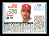 Jose DeLeon Autographed 1992 Donruss Card #246 St. Louis Cardinals SKU #184587